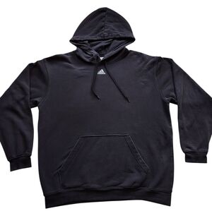 Y2K 00s Adidas Center Logo Hoodie Sz XL